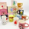 Japão Sunart Sanrio Urso Morango Monstros S.A. Zootopia Caneca Cerâmica Criativa Fofa
