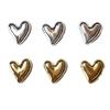 Pegatinas magnéticas fijas para refrigerador con mensaje de amor, galvanizadas en acrílico, edición en blanco y negro