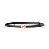 Cinto Feminino de Couro Genuíno Couro Bovino Cintura Emagrecedor Cinto para Calça Feminina Decorativo Moda Fivela Versátil Cinto Feminino em estoque