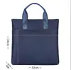 Bolsa Jerry 807 Bolsa de Lona Oxford Pasta Grande Capacidade Zíper Bolsa para Documentos Simples Bolsa de Informação para Escritório
