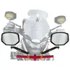 Espejo Retrovisor de Gran Visión Ultra Gran Angular Eléctrico para Motocicleta, Espejo Retrovisor, Espejo Interior Móvil, Ojo de Gran Visión