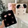 Álbum de Cartas de Pelúcia Desenho Animado Fofo Original Cachorro Gato Urso Álbum de Cartas de Pelúcia Álbum de Fotos A6 de Folhas Soltas Álbum de Armazenamento para Colecionadores de Estrelas