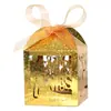 Caja de Dulces para Boda con Corte Dorado Punto Caliente Transfronterizo Caja Estilo Europeo para Boda Día de San Valentín Caja de Agradecimiento por Boda Caja de Empaque para Chocolates