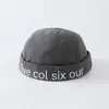 Gorro de bebé estilo chino con letras inglesas personalizadas, gorra tipo melón para niños de 2 años, sombrero de moda para actuaciones, comercio exterior