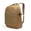 Nueva mochila de supervivencia de Jesús para comer pollo camuflaje táctica impermeable de montañismo para hombres y mujeres de hombro multifuncional bolsa 3D