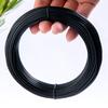 Alambre de Aluminio 7Yx para Atar y Dar Forma, Alambre de Aluminio Suave, Alambre de Aluminio para Bonsái para Dar Forma, Alambre de Hierro Lu Negro