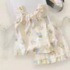 Nuevos Pijamas de Niña 2026, Chaleco de Algodón Nube de Verano, Ropa de Casa de Verano sin Mangas de Princesa para Niñas Mayores