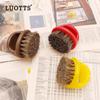 LUOTTS Cepillo Portátil de Anillo para Barrer Cabello Roto, Cuidado de Barba, Peine para Estilizar Barba, Peine de Plástico, Cerdas para Limpieza de Cabello, Cepillo Diario