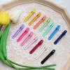 6 cm * 1,1 cm cabeça redonda de alta qualidade galvanizado sem costura hairpin diy gradiente cor doce Guangdong clipe oco franja clipe