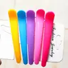 Clip de Regalo para Evento 8cm Color Caramelo Pinza de Pato Translúcido Color Gelatina Plástico Pinza de Cocodrilo Pinza para Flequillo Cabello Cabeza