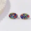 Populares Precio Especial Moda Europea y Americana Dulce y Fresco Simple Acero de Titanio Personalizado Versátil Transfronterizo Alta Calidad Conservación del Color Pendientes para Mujeres