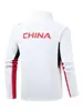 Nova coleção de primavera equipe chinesa sportswear para pais e filhos uniforme de treinador casaco infantil masculino e feminino casaco de voluntário atacado personalizado