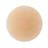 Almohadillas de Silicona Transpirables Perforadas en Espiral con Surcos para Pecho, Invisibles, Sin Rastro, Anti-Golpes, Reutilizables, Color Sólido, Almohadillas Sólidas para Pecho