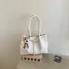 Bolsa de Tecido Transfronteiriça com Padrão Versátil, Bolsa de Ombro Casual, Bolsa de Axila Retro Simples na Moda de Grande Capacidade
