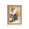 Marco de Fotos Estéreo Hueco de 3/5CM para Especímenes diy Hecho a Mano de Mesa Mariposa Concha Flor Seca Conservación Exhibición Marco de Fotos