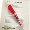 Criativo Pequeno Material de Escritório e Estudo Mini de Segurança para Crianças Tesoura Fofa Portátil em Forma de Caneta
