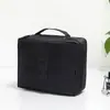 Bolsa de Cosméticos Nueva, Bolsa Cuadrada de Aspecto Elegante, Neceser Portátil, Almacenamiento para Viajes, Bolsa de Almacenamiento Impermeable, Gran Capacidad