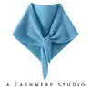 Cachecol pequeno de cashmere para outono e inverno para mulheres, cachecol triangular, amigo da pele, protege o pescoço, aquecedor de pescoço de tricô quente, gola falsa versátil
