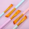 12 Caramelos Set de Pinceles de Cuatro Colores Nylon Plástico Acuarela Gouache Acrílico Suministros para Pintura Artística Fábrica al por Mayor