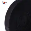 Fecho de velcro de nylon preto, ultra macio, que não solta fiapos e durável para sapatos, chapéus, bolsas e cortinas