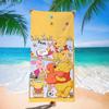 Toalla de Playa de Dibujos Animados de Winnie the Pooh para Nadar en el Mar, Toalla de Baño de Dibujos Animados de Secado Rápido y Absorbente, Linda y Personalizada Especial para Bañarse