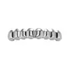 Grillz de Hiphop Hip-Hop para Dientes Dorados, 8 Piezas para Dientes Superiores, 8 Piezas para Dientes Inferiores, Superficie Brillante, Grillz al por Mayor, Hip-Hop Transfronterizo