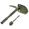 Pala multifuncional para exteriores, pala militar, pala plegable, pala de preparación para la guerra, equipo para acampar en coche