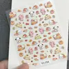 Lindos Pegatinas de Arte para Uñas de Dibujos Animados Gato Kt Repujadas Hellokitty Hello Kitty Manual DIY Pegatinas Decorativas para Uñas Ccd