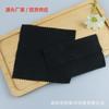 Paño de microfibra negro para gafas, venta al por mayor, aguja de dos pantallas, paño de limpieza para lentes de juguete
