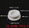Plugue em forma de T de silicone resistente a altas temperaturas, plugue de poeira sólida translúcida, plugue de orifício de tampa de borracha, vedação cilíndrica, plugue em forma de T