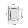Refrigerador creativo con vaso refrigerado, sándwich, líquido, refrigerador, vaso congelado, vaso para bebidas frías, vaso para bebidas con hielo, vaso para bebidas de cerveza