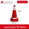 Fornecido Diretamente pelo Fabricante: Cones de Borracha para Estrada, Cones Plásticos Refletivos, Cones de Barreira de Tráfego, Balizadores de Isolamento, Postes de Advertência, Barreiras de Estrada para Construção