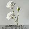 Materiais florais em tons de branco para salões de casamento, móveis para vitrines, adereços de flores de seda para decoração suave, arranjos de flores, marcadores de corredor, buquês artificiais atacado