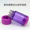 Cabezal aplicador portátil para cuero cabelludo, peine de masaje con bola de 5 ml, guía de fluido capilar, aplicador de aceite esencial líquido.