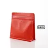 Cubo de Rubik sello de ocho caras bolsa de café papel de aluminio mate 150g media libra una libra válvula de escape unidireccional cremallera lateral de fácil apertura empaque