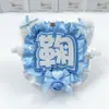 Etiqueta de Nombre No Tejida Inspirada en Celebridades Producto Terminado, Colgante de Texto de Abanico Hecho a Mano, Accesorio para Bolsa de Soporte de Concierto
