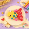 Imanes de Nevera de Goma Suave de PVC de Dibujos Animados Pegatinas Magnéticas Lindas Decoración Creativa para el Hogar Azulejos Magnéticos Pequeños Regalos En Stock Venta al por Mayor