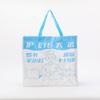 Bolsa de tejido portátil de PP con película de impresión a color de dibujos animados, bolsa de compras engrosada, bolsa de piel de serpiente, bolsa de tejido portátil de plástico compuesto