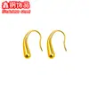 Pendientes Colgantes Simples de Acero Inoxidable Transfronterizos Europeos y Americanos para Mujer, Temperamento Retro, Joyería Colgante Larga Personalizada al por Mayor