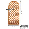 Decoración Colgante de Pared Anticorrosión Madera Maciza Balcón Colgante de Pared Planta Enredadera Trepadora Malla Colgante de Pared Partición Estante de Flores