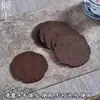 Posavasos de Bambú Hechos a Mano con Laca Zen, Esterillas Japonesas de Ratán, Esterillas Aislantes, Portavasos de Té, Esterillas para Té, Esterillas Poligonales Retro