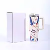 Taza Termo Stanley Personalizada de Segunda Generación Mismo Estilo Acero Inoxidable 304 Gran Capacidad 40oz Taza para Oficina y Coche