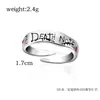 Mercancía de Anime Transfronteriza Death Note Misa Amane Pendientes de Lanza Collar Llavero de Death Note