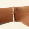 Pulseira de Aço Inoxidável Transfronteiriça Europeia e Americana Moda Simples Versátil Presente de Amizade Festa de Feriado Presente de Aniversário Joias para Mulheres