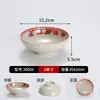 Tigela retrô de melamina dupla felicidade, louça antiga de restaurante de hot pot, tigela tradicional de hot pot estilo urbano vintage dos anos 90 Zhuguangyu