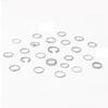 Estilo Europeo y Americano Nuevo Anillo de Onda de Diamantes Juego de 23 Piezas Anillo Abierto Torcido de Diamantes Anillo de Dedo Anillo de Nudillo de Dedo Índice Anillo de Cola