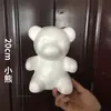 Direto da fábrica, embryo de unicórnio, urso de espuma, molde de reforço de embryo branco, material para modelo DIY manual, personalização