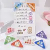 Presentes Inspiradores para o Dia das Crianças para Alunos do Ensino Fundamental II e Ensino Médio, Pequenos Presentes, Clips Triangulares para Provas Práticas, Triângulos de Prêmio de Classe