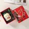 Amazon Explosiones Navidad Taza de Anciano Taza de Cerámica Taza de Café Regalo Taza de Agua Taza de Navidad Regalo Acompañante