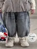Nueva colección de invierno: Chaleco de algodón para niñas, estilo coreano dulce y lindo estampado floral, chaleco acolchado para niñas pequeñas, ropa de invierno para bebés niñas
